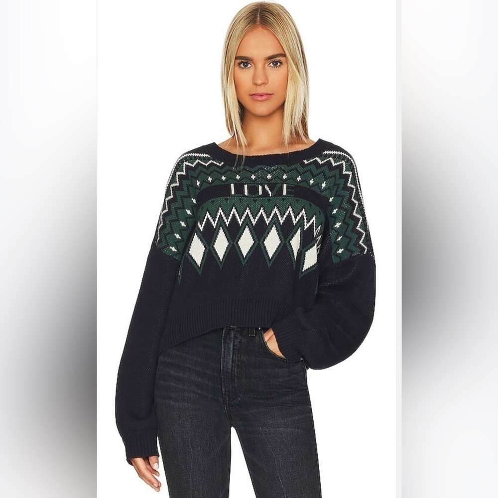 NWOT Chaser Ramone Pullover Sweater size S